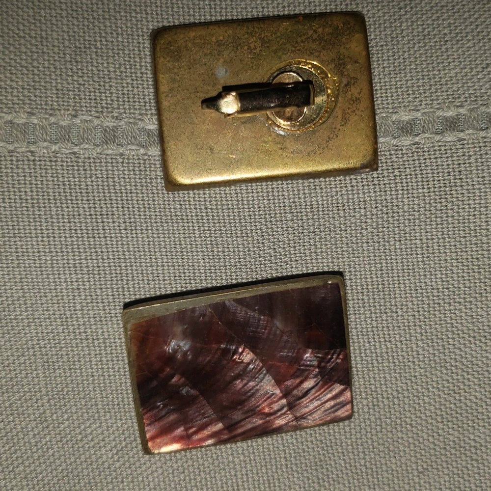 Bakalite earrings